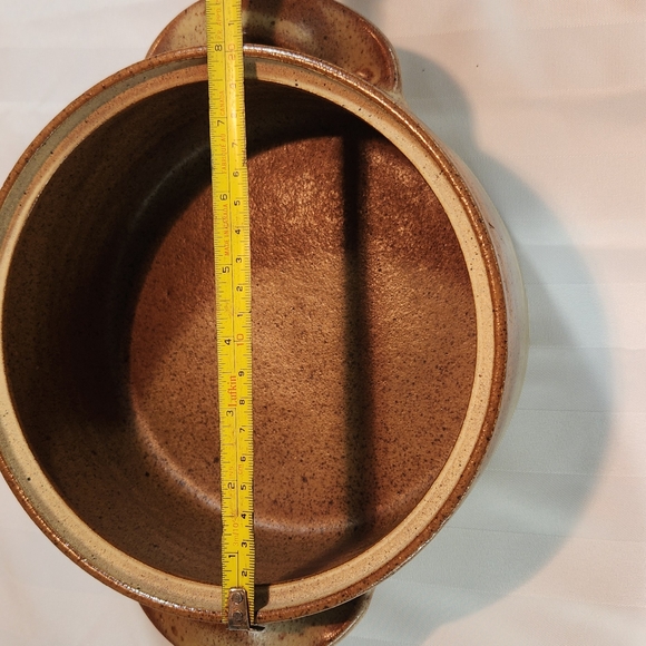 Handcrafted Earthy Ceramic Serving Bowl - Picture 6 of 6